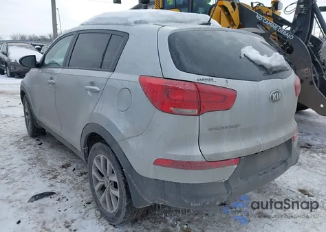 2015 Kia Sportage Lx from USA, damaged, VIN KNDPB3AC1F7783252